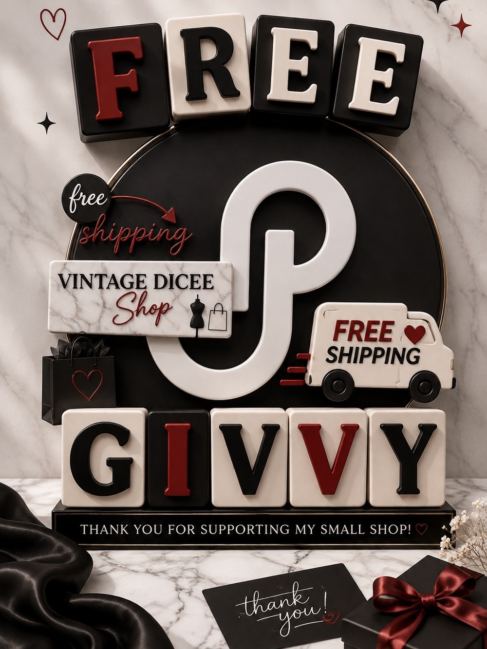 🥀 Free Shipping with Purchased Goods from live show